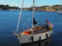 A 1983 Swedish built fiberglass sailboat which I bought from Stian Falch. The original Volvo Penta MD17 diesel engine was replaced for the 2024 season<br>with a Volvo Penta D1 30. The boat is being used for sailing vacations so far in Oslofjord area.